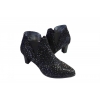 Skórzane szerokie botki tęgość G 1/2 obcas 7.5 cm